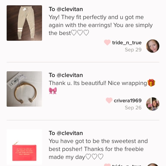 LOVE MY BUYERS!! Thanks for the LOVE NOTES!!💗 - Picture 4 of 12